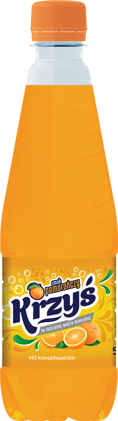 napój Jurajska Krzyś pomarańczowy 0,5l