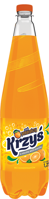 napój Jurajska Krzyś pomarańczowy 1,25l